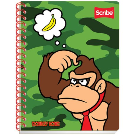 Cuaderno profesional Scribe Mario Bros 100 hojas raya