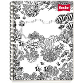 CUADERNO PROFESIONAL SCRIBE POLYCOVER DO PROFESIONAL 100 HOJAS RAYA