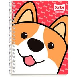 CUADERNO PROFESIONAL SCRIBE PICOLLAGE RAYA 90 HOJAS