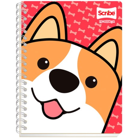 CUADERNO PROFESIONAL SCRIBE PICOLLAGE RAYA 90 HOJAS