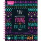 Cuaderno forma francesa Norma Kiut Rig A5 doble arillo cuadro grande 160 hojas