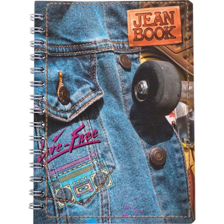 CUADERNO FORMA FRANCESA NORMA JEANBOOK REVOLUTION CUADRO GRANDE 100 HOJAS