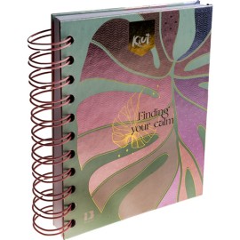 LIBRETA NORMA KIUT FLOWER POCKET RAYA 140 HOJAS
