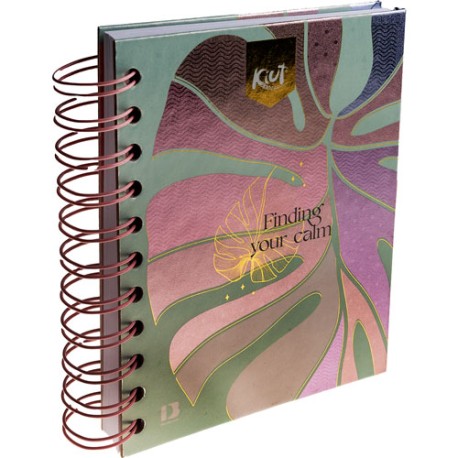 LIBRETA NORMA KIUT FLOWER POCKET RAYA 140 HOJAS