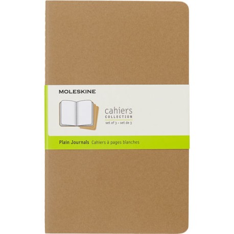 Libreta Moleskine Cahier Kraft 13X21Cm Raya