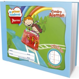 CUADERNO NORMA COSIDO MI PRIMER CUADERNO CUADRO ALEMÁN 70 HOJAS