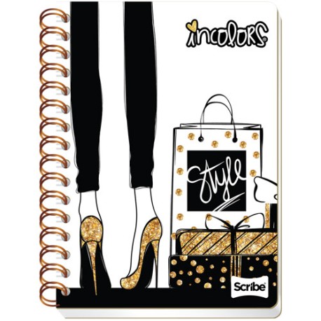 CUADERNO PROFESIONAL SCRIBE INCOLOR PD DO PROFESIONAL 100 HOJAS 7MM
