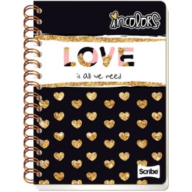CUADERNO PROFESIONAL SCRIBE INCOLOR PD DO PROFESIONAL 100 HOJAS 5MM