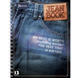 CUADERNO PROFESIONAL NORMA JEAN BOOK REVOLUTION CUADRO GRANDE 100 HOJAS