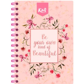CUADERNO FORMA FRANCESA KIUT CUADRO CHICO 100 HOJAS