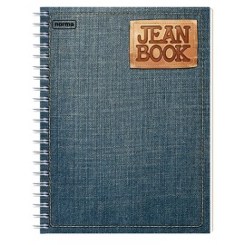 CUADERNO FORMA FRANCESA NORMA JEAN BOOK RAYA 100 HOJAS