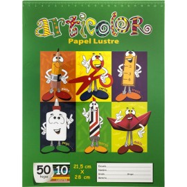 Block papel lustre Articolor constructivo