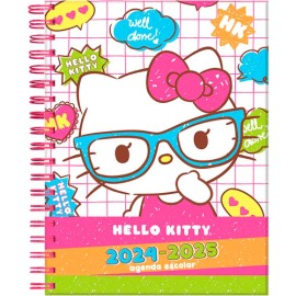 Agenda escolar Hello Kitty Lentes Danpex 24/25