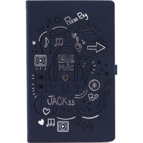 Libreta Regalo Ldg Q16C9-946 Monza Azul Oscuro