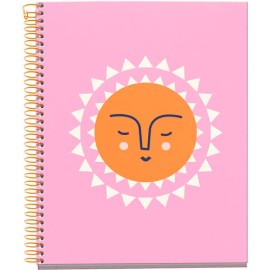 Cuaderno cuadro chico forma francesa MQR Joy Sun pasta dura 120 hojas