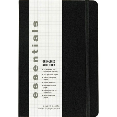 Libreta Tumbili J1337 15x21cm Color negro con Líneas