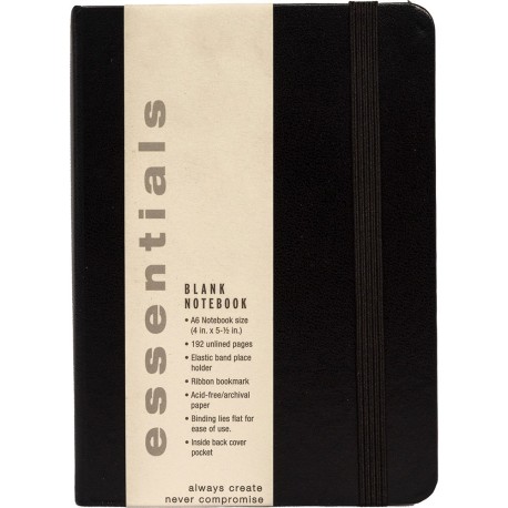 Libreta Tumbili J1368 11x15cm Color negro Blank