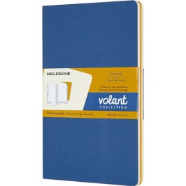 Libreta mlk 13x21 blanco/amarillo azul y Ámbar