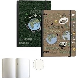 Libreta Senfort 19060220 Ecology con elástico 96 hojas