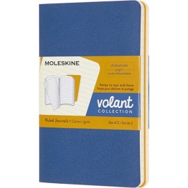 Libreta Moleskine 9x14 Raya Pamllo Ambar azul