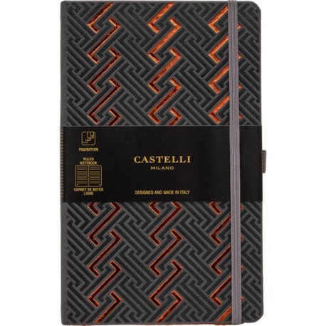 Libreta Regalo Castelli 18x23cm Roman Copper