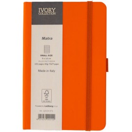 Libreta Regalo Castelli 9x14cm Matra Orange