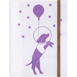 Libreta Eolica Perrito Fondo Blanco 11x15cm