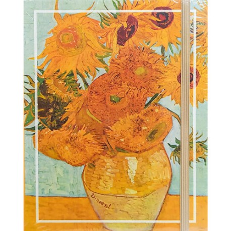 Libreta Eolica Los Girasoles 13x18cm