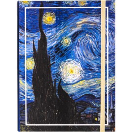 Libreta Eolica La Noche Estrellada 13x18cm