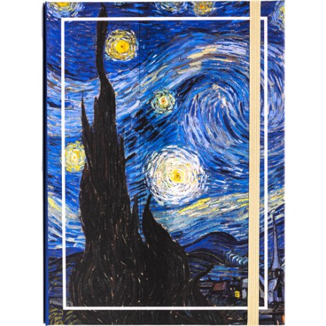 Libreta Eolica La Noche Estrellada 13x18cm