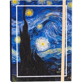 Libreta Eolica La Noche Estrellada 11x15cm