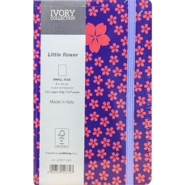 Libreta Castelli 0Q23O7R016 9x14cm Flower violeta