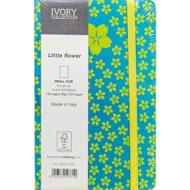 Libreta Castelli 0Q23O7R015 9x14cm Flower Aqua