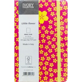 Libreta Castelli 0Q23O7R014 9x14cm Flower rosa