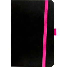 Libreta Castelli 0Q21Am-006 Tucson negro/rosa