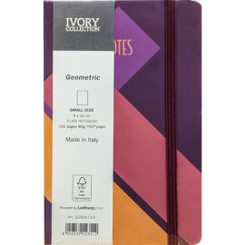 Libreta Castelli 0Q23O6R013 9x14cm Geome violeta