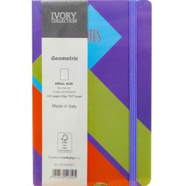 Libreta Castelli 0Q23O6R012 9x14cm Geome pastel