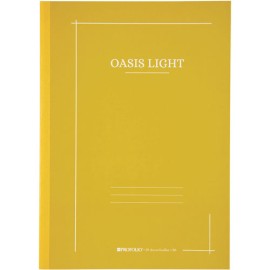 Libreta Itoya Oasis 30 hojas mixto mostaza