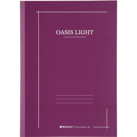 Libreta Itoya Oasis 30 hojas mixto morado