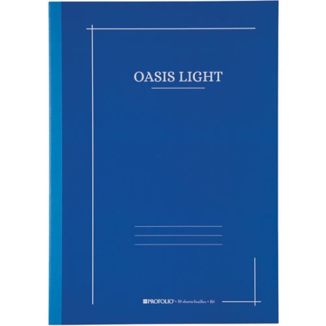 Libreta Itoya Oasis 30 hojas mixto azul