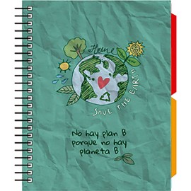 libreta apuntes Senfort Ecology Save Book mix 120 hojas 2° Sep