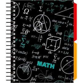 libreta apuntes Senfort Maths book mix 120 hojas 2° Sep