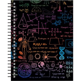 Cuaderno Profesional Senfort Maths Color Espiral Cuadro Chico 100 Hojas