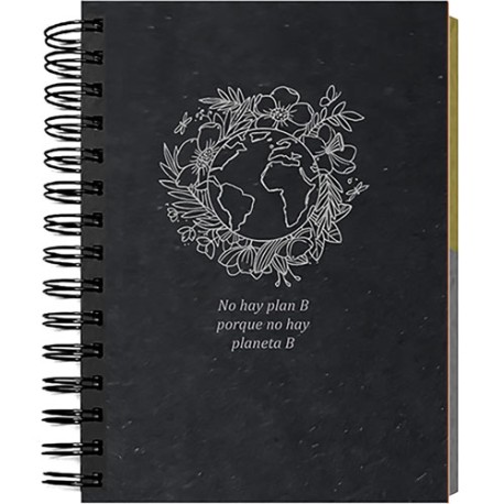 Cuaderno forma francesa Senfort Eco Do raya 120 hojas negro