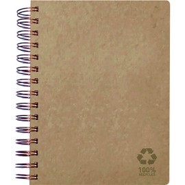Cuaderno profesional Senfort Eco espiral cuadro chico 80 hojas