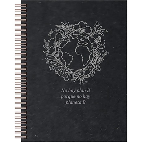 Cuaderno forma francesa Senfort Eco Do Dots 120 hojas negro