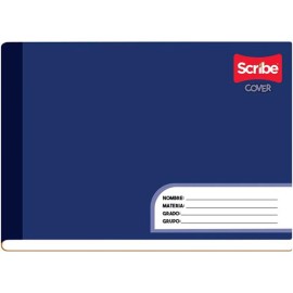 CUADERNO COSIDO FORMA ITALIANA SCRIBE CLASICO COV COS FORMA ITALIANA 100 HOJAS 5MM