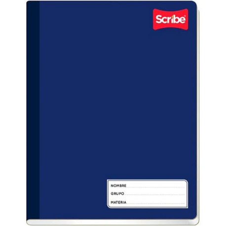 CUADERNO COSIDO FORMA FRANCESA SCRIBE CLASICO RIG COS FORMA FRANCESA 100 HOJAS RAYA