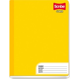 CUADERNO COSIDO FORMA FRANCESA SCRIBE CLASICO COV COS FORMA FRANCESA 100 HOJAS 7MM