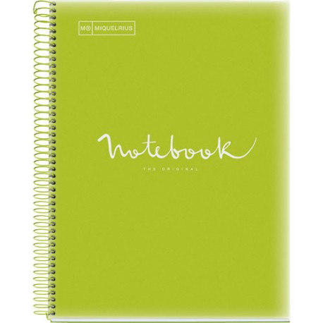 CUADERNO PROFESIONAL MIQUELRIUS EMOTIONS PP RAYA 120H LIMA
